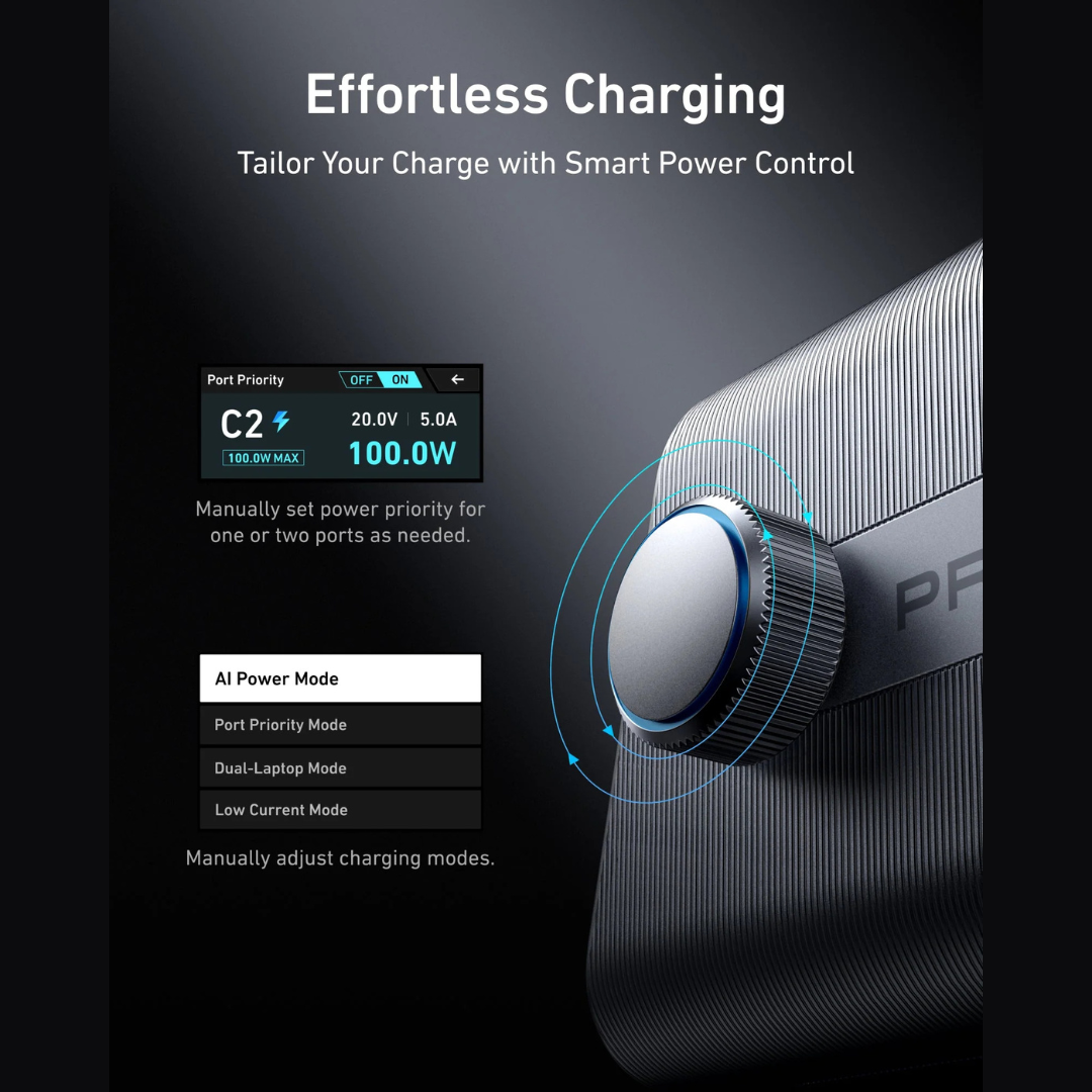 Anker Prime Charger (250W, 6 Ports, GaNPrime) — Desktop Charging Station