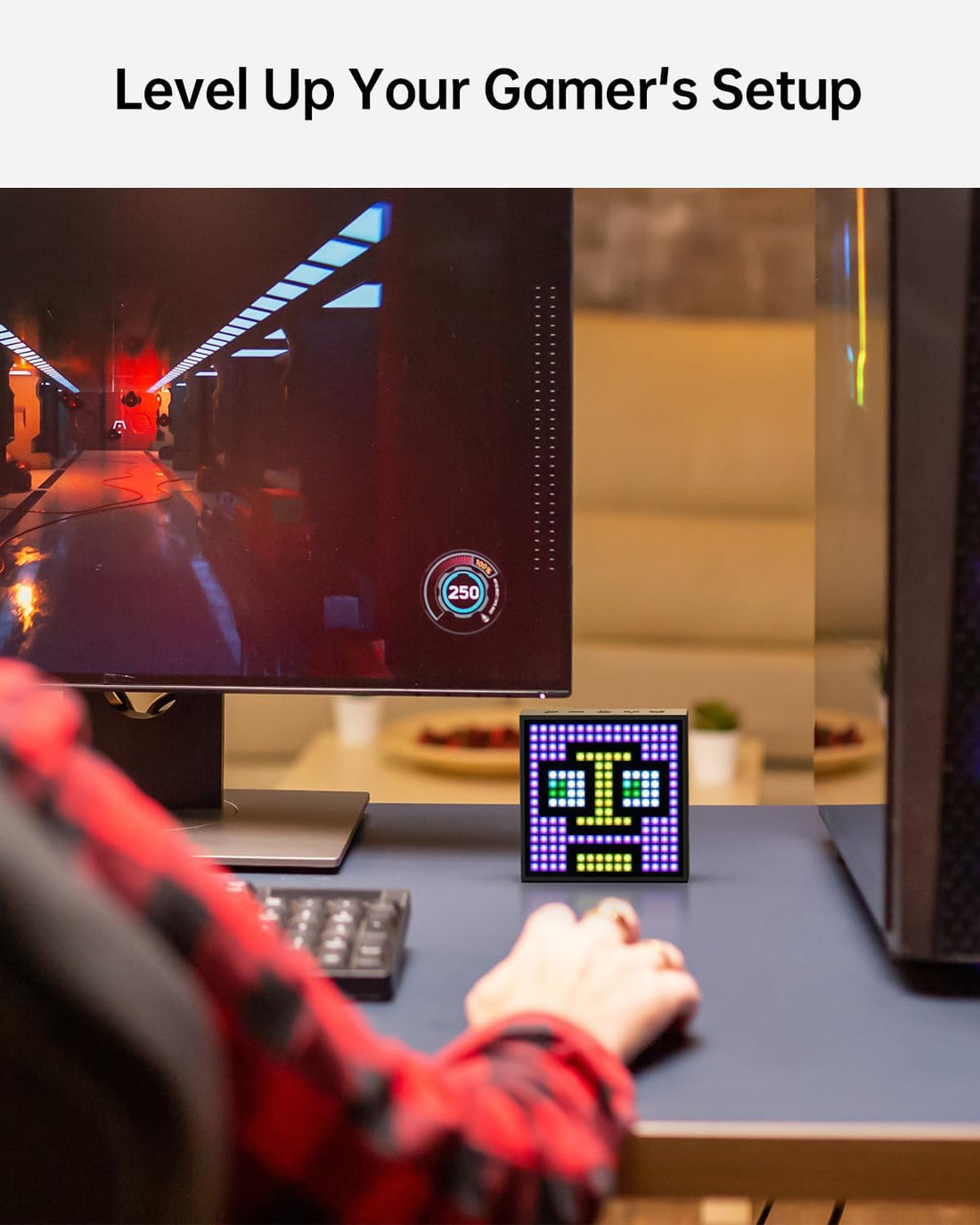 Divoom TimeBox Evo Pixel Art Bluetooth Speaker & Alarm Clock