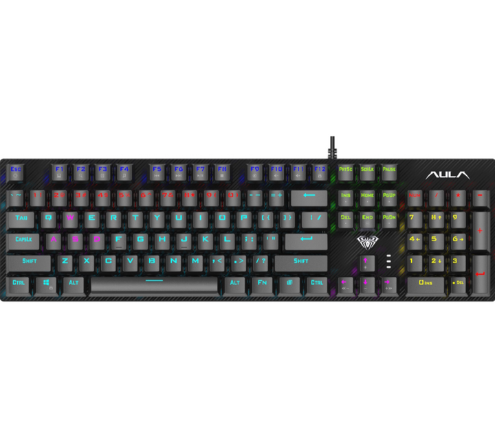 AULA Mechanical Gaming Wired Keyboard S2022 - RGB Backlit