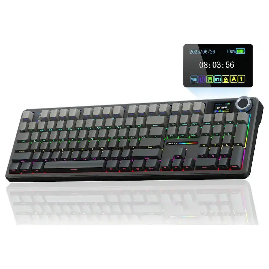 AULA F108 Pro Gaming Keyboard Wireless