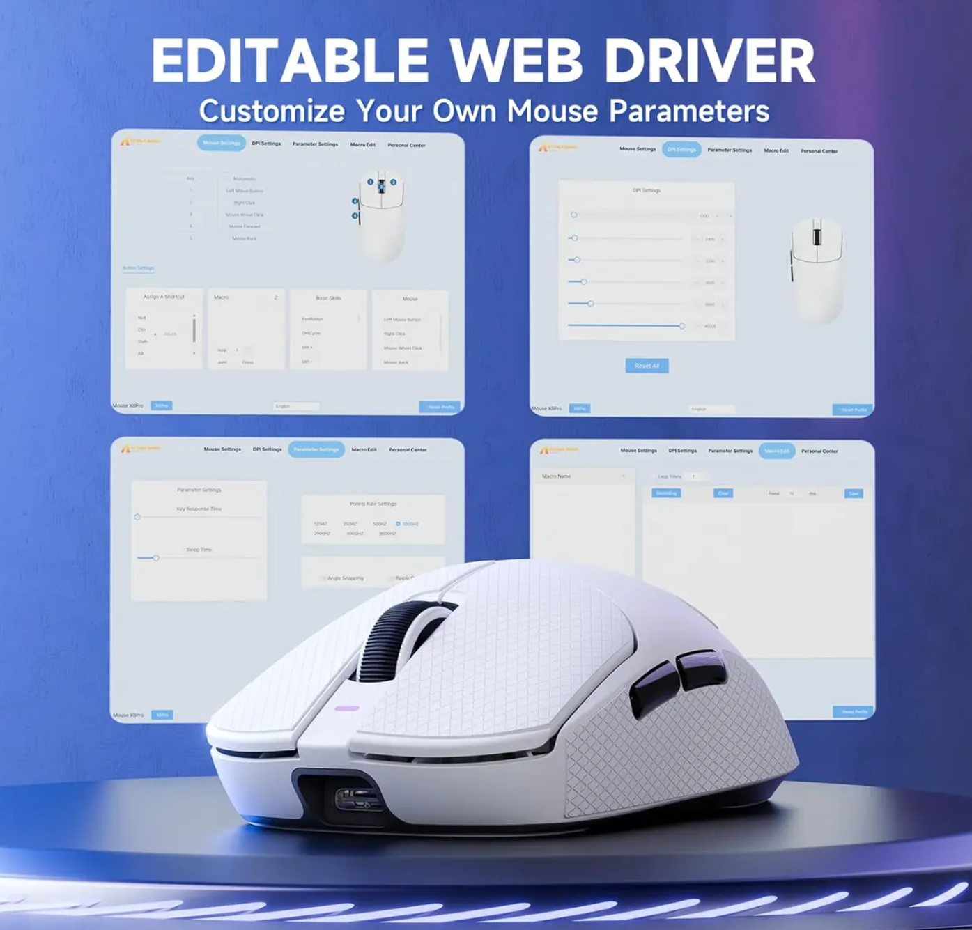Attack Shark Wireless Gaming Mouse X8 Pro