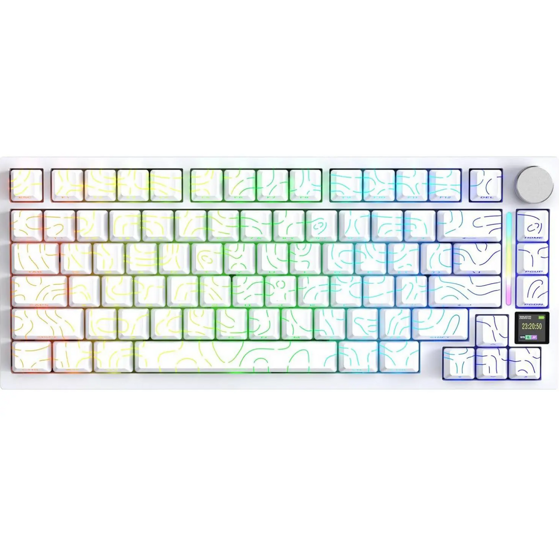 Attack Shark X820Ultra Wireless Mechanical Keyboard White