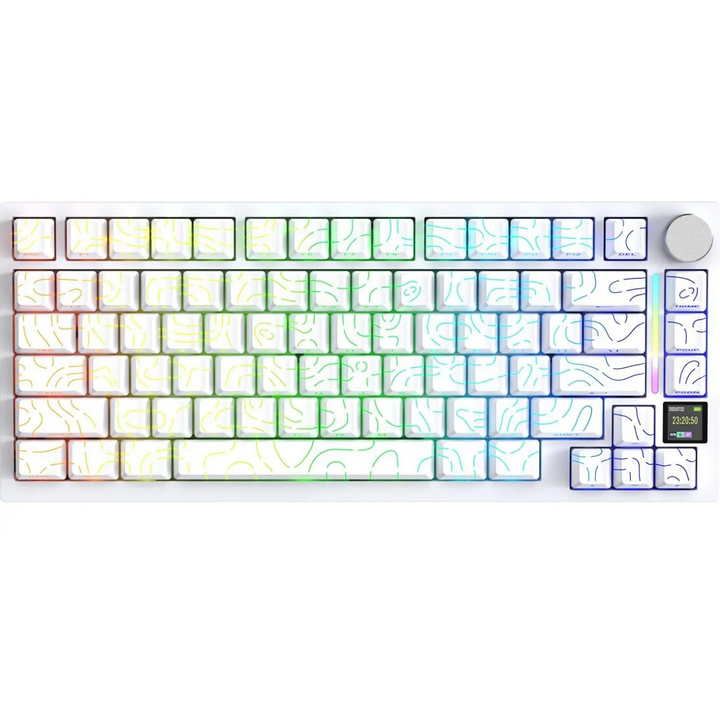 Attack Shark X820Ultra Wireless Mechanical Keyboard White