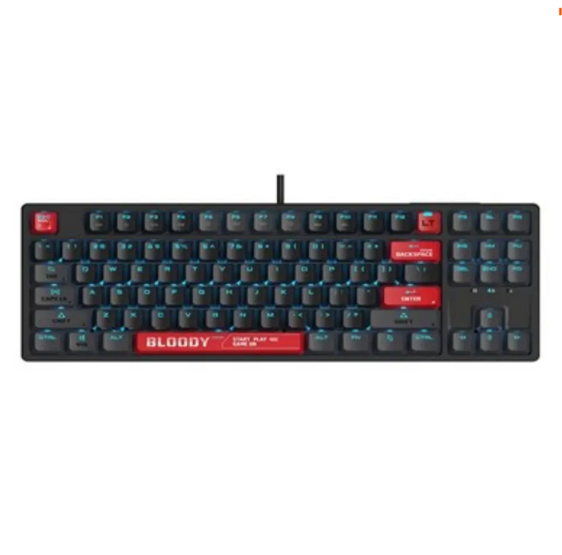 Bloody AT87 Alpha Optical Switch TKL Mechanical Gaming Keyboard