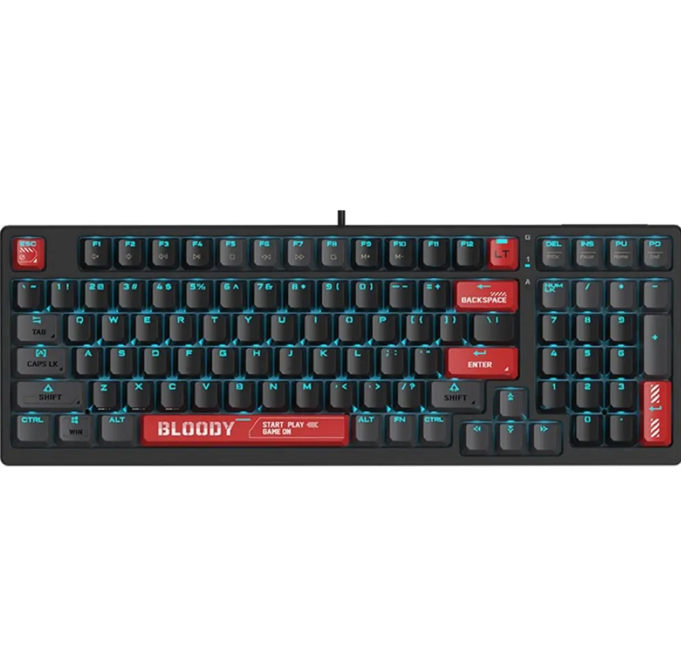 Bloody AT98 ALPHA Optical Mechanical RGB Gaming Keyboard