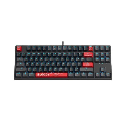 Bloody AT87 Alpha Optical Switch Mechanical Keyboard Bloody Red