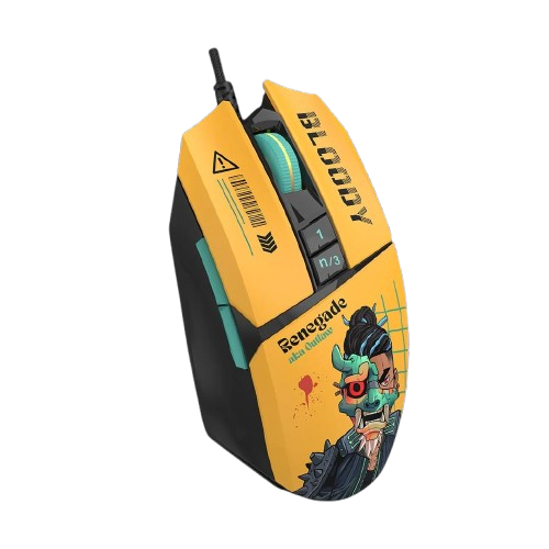 Bloody W63 Max Savage Impact RGB Gaming Mouse