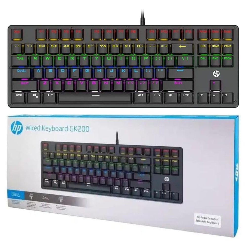 Hp Gaming Keyboard RGB GK200F