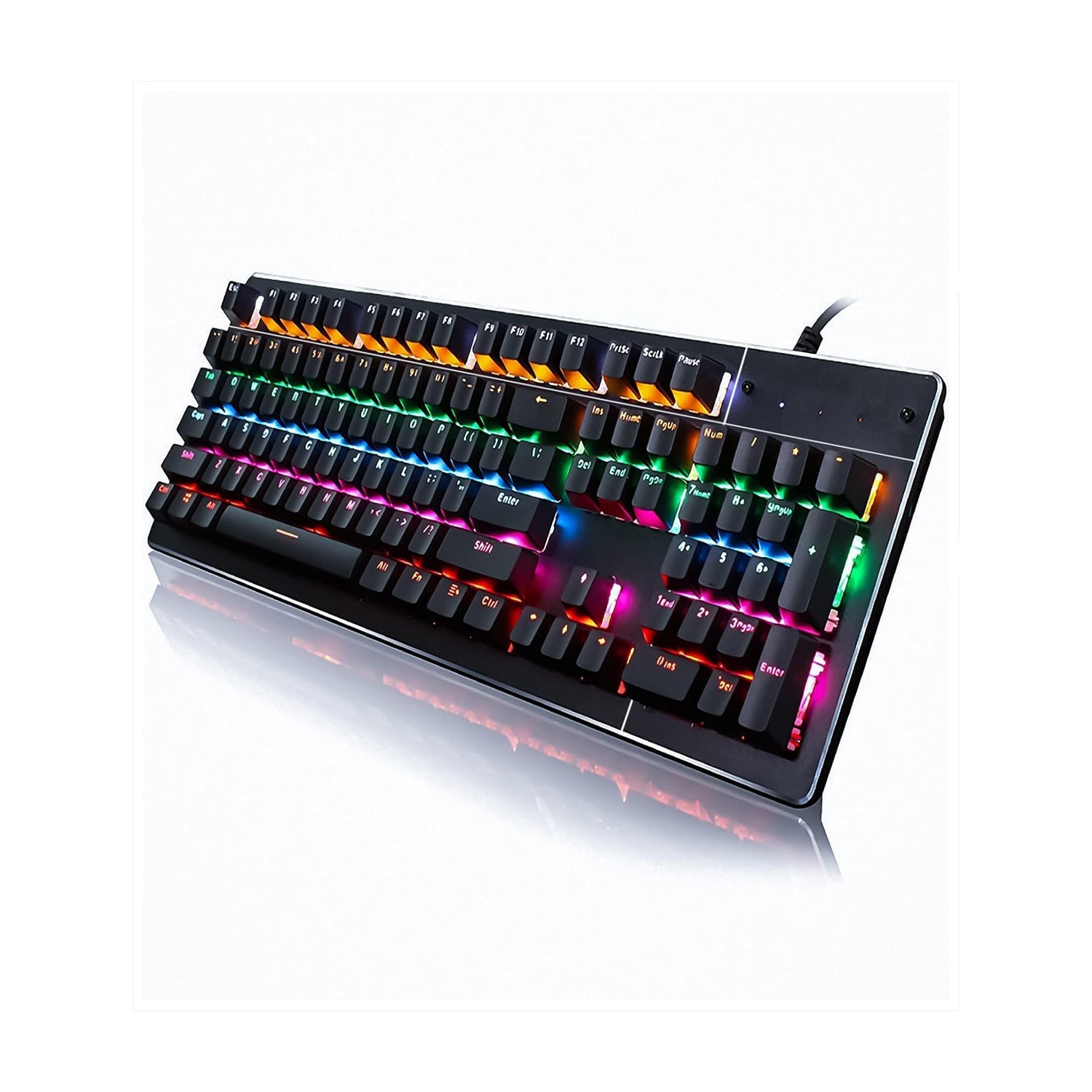 JEQANG JK-915 MECHANICAL RGB GAMING KEYBOARD