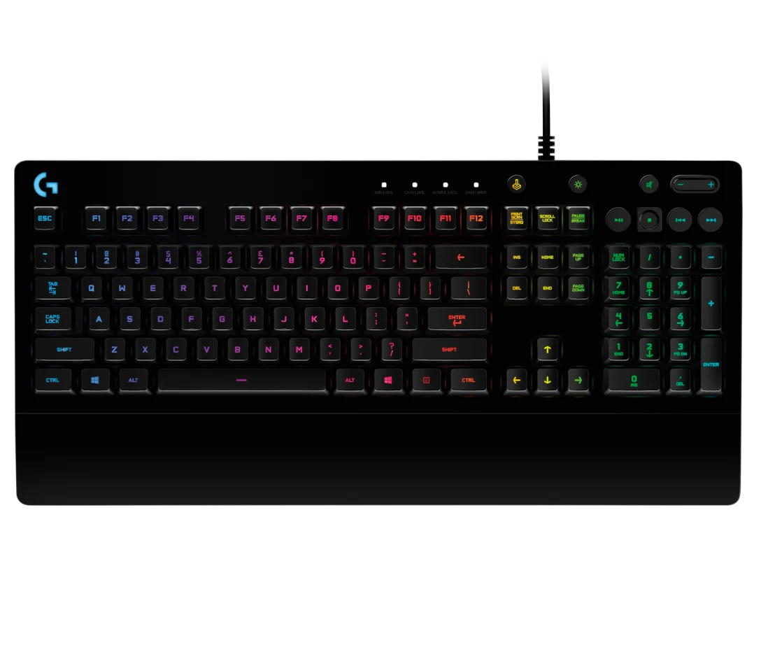 Logitech G213 RGB Gaming Keyboard Black