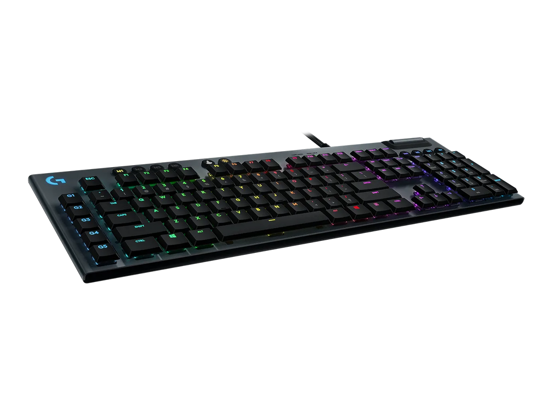 Logitech G813 LIGHTSYNC RGB Mechanical Gaming Keyboard Black