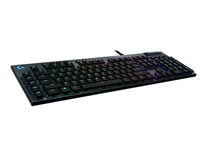 Logitech G813 LIGHTSYNC RGB Mechanical Gaming Keyboard Black