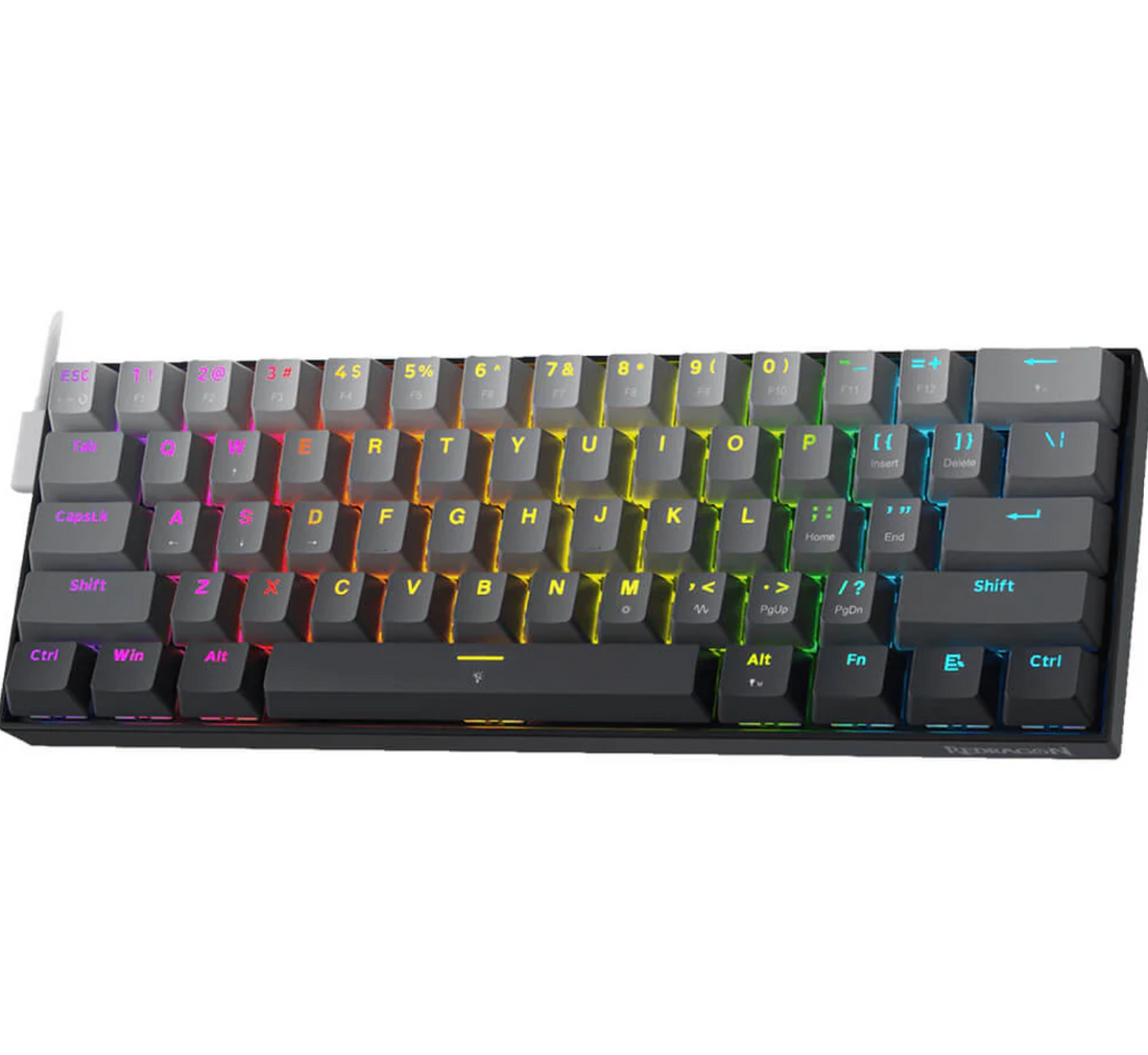 Redragon K617 FIZZ Wired Magnetic Switch Gaming Keyboard Black