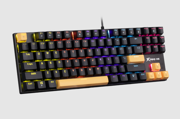XTRIKE ME gk-989 wired mechanical gaming keyboard