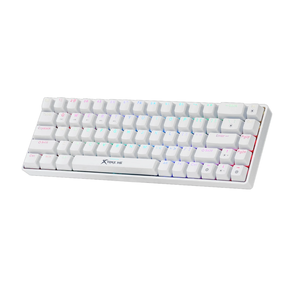 Xtrike Me GK-995W WH Tri-Mode Wireless Mechanical Gaming Keyboard