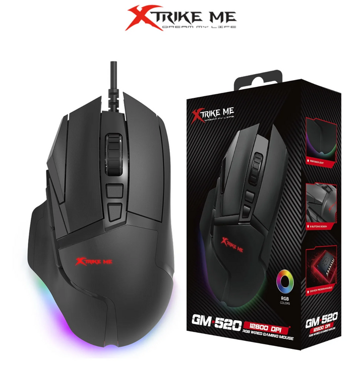 Xtrike-Me GM-520 RGB Wired Gaming Mouse