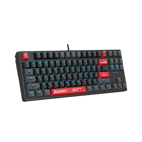 Bloody AT87 Alpha Optical Switch Mechanical Keyboard Bloody Red