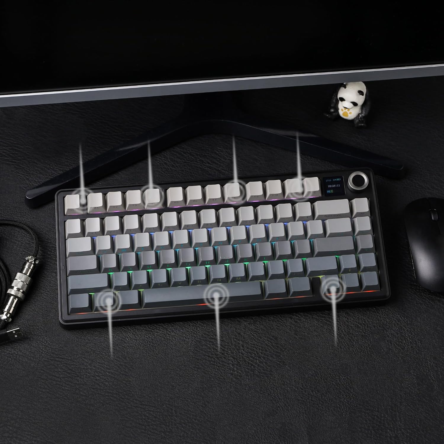 EPOMAKER Aula F75 Max Wireless Mechanical Keyboard RGB