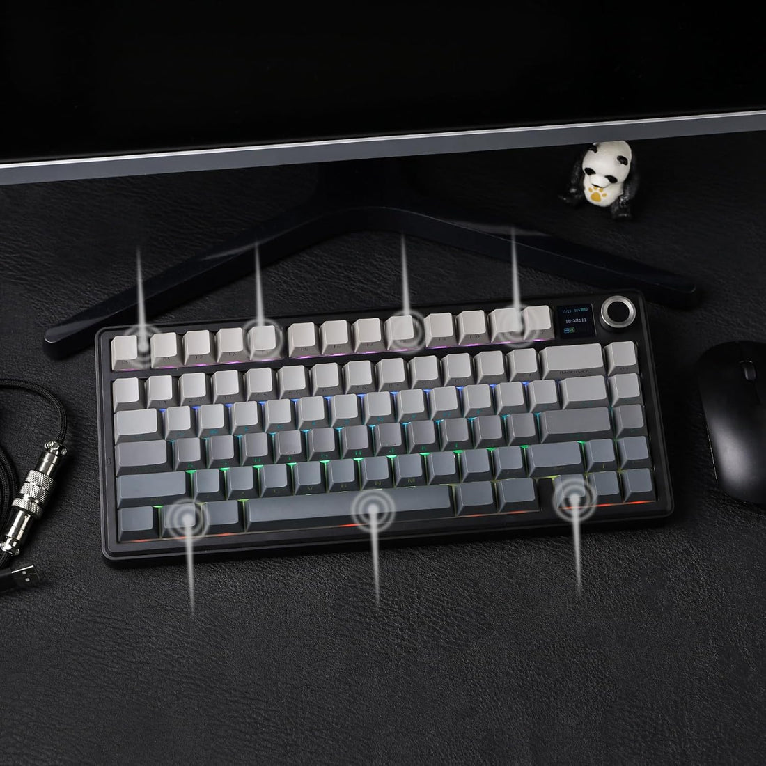EPOMAKER Aula F75 Max Wireless Mechanical Keyboard RGB
