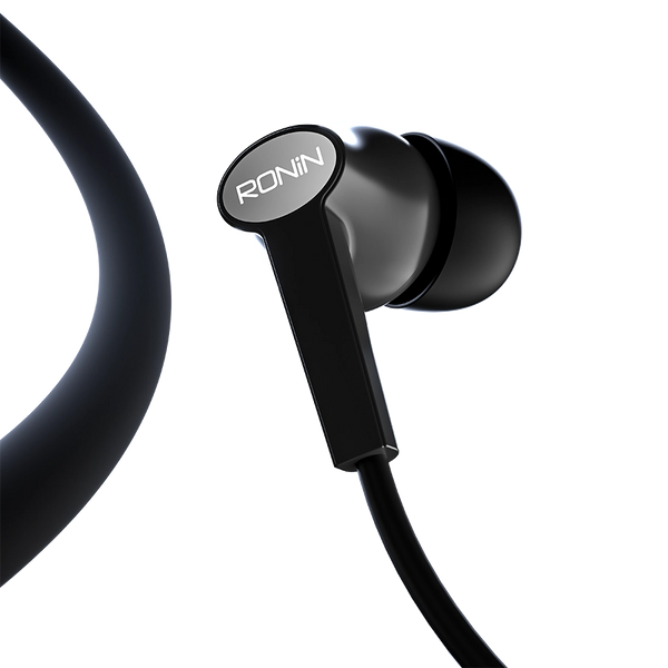 Ronin HandsFree R-29 wired earphones in black