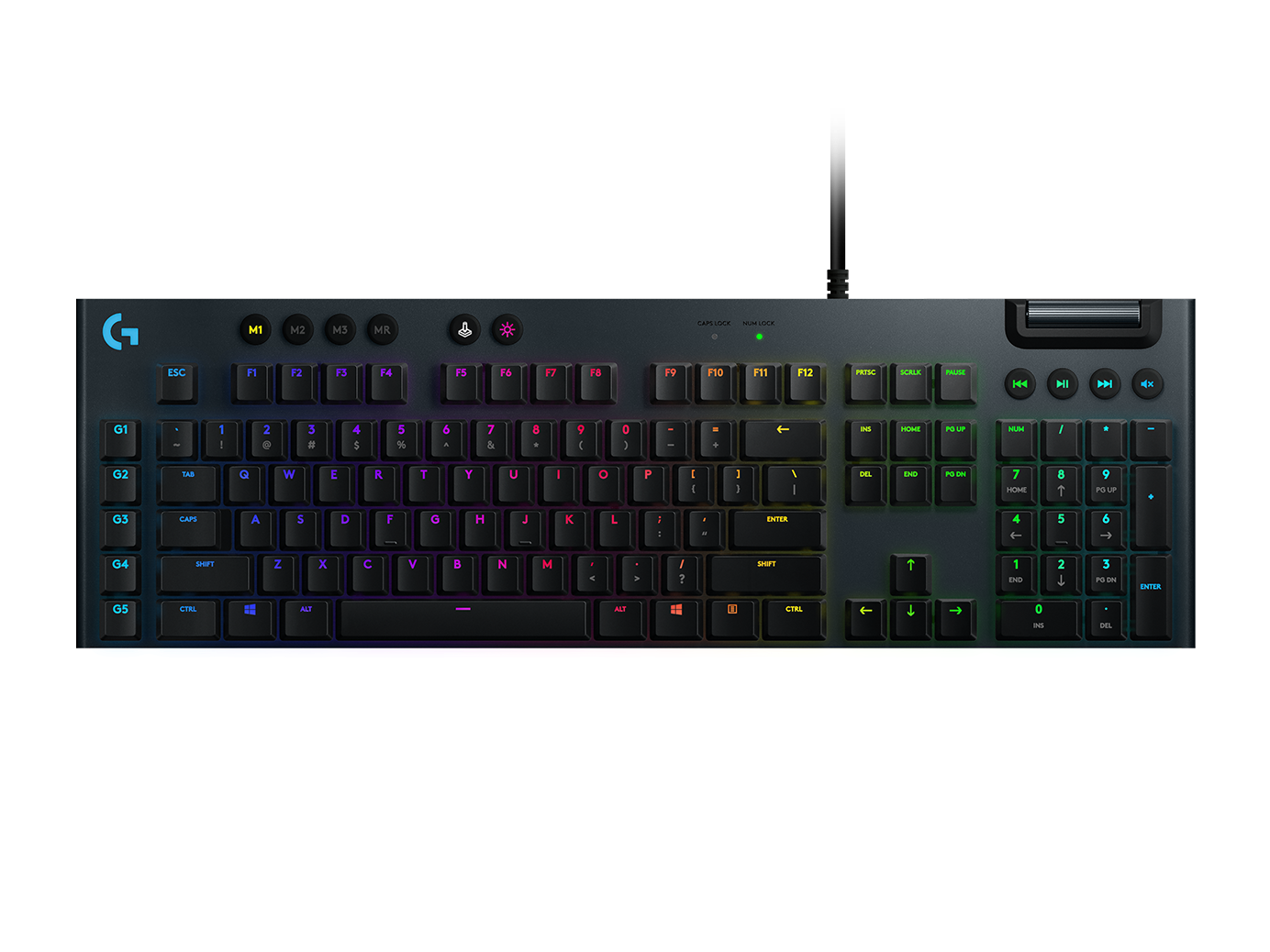 Logitech G813 LIGHTSYNC RGB Mechanical Gaming Keyboard Black