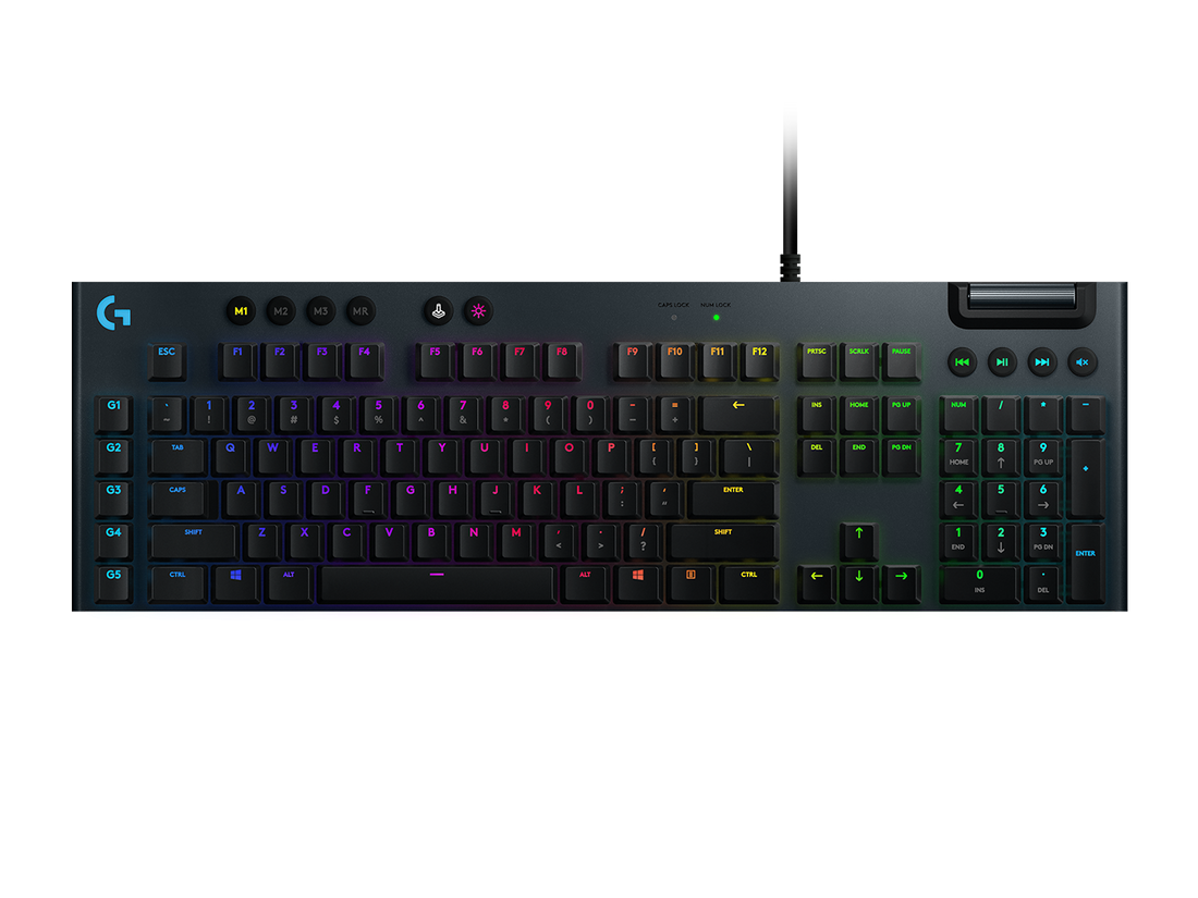 Logitech G813 LIGHTSYNC RGB Mechanical Gaming Keyboard Black