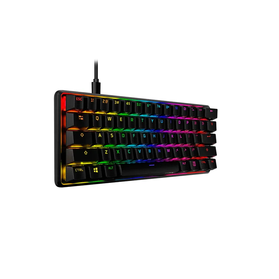 HyperX Alloy Origins 60 Mechanical Gaming Keyboard 60% Compact Size Aqua Switches