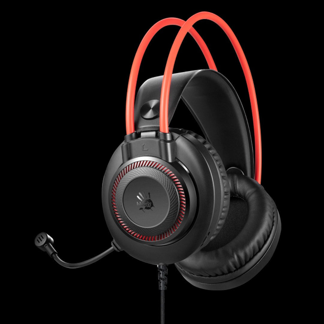 Bloody G200s Gaming Headset - Black Red